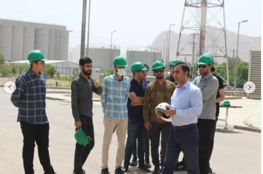 دانشجویان دانشگاه صنعتی کرمانشاه از نیروگاه زاگرس کوثر بازدید بعمل آوردند.